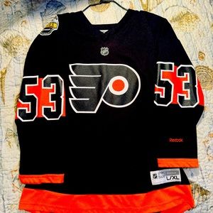 Reebok Philadelphia Flyers 2017 Stadium Series Jersey Shayne Gostisbehere YouthL